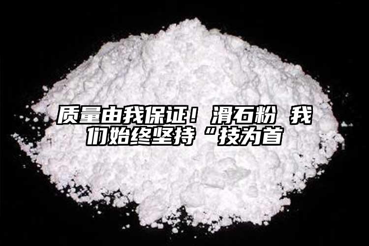 質(zhì)量由我保證！滑石粉 我們始終堅(jiān)持“技為首